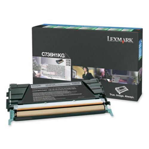 Original Lexmark C736H1KG / 0C736H1KG Toner schwarz