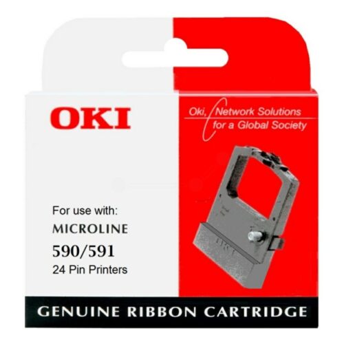 Original OKI 09002316 / 9002316 Farbband /Farbrolle schwarz