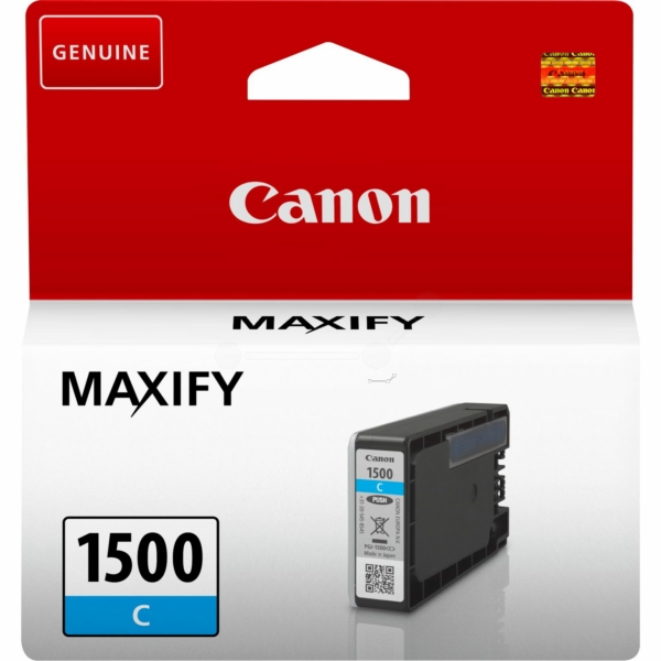 Original Canon PGI-1500 C / 9229B001 Tinte cyan
