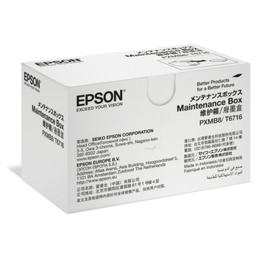 Original Epson T6716 / C13T671600 Resttintenbehälter