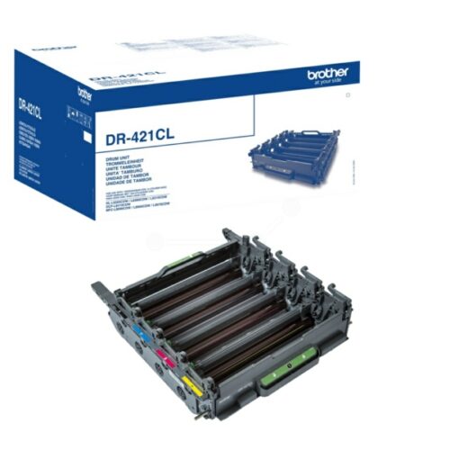 Original Brother DR-421CL Trommel Sparset schwarz, cyan, magenta, gelb (4 Stück)