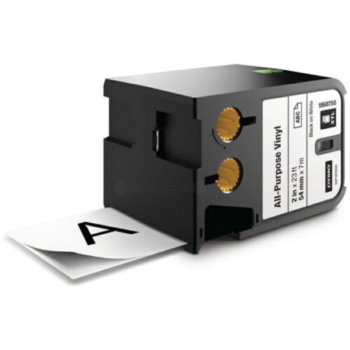 Original Dymo 1868755 Etiketten schwarz auf weiß (54mm x 7m)
