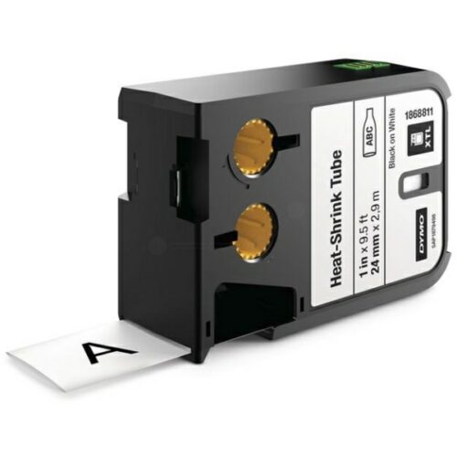 Original Dymo 1868811 Etiketten schwarz auf weiß (24mm x 2,7m)