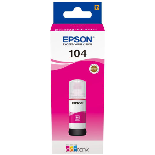 Original Epson 104 / T00P3 / C13T00P340 Tintenflasche magenta