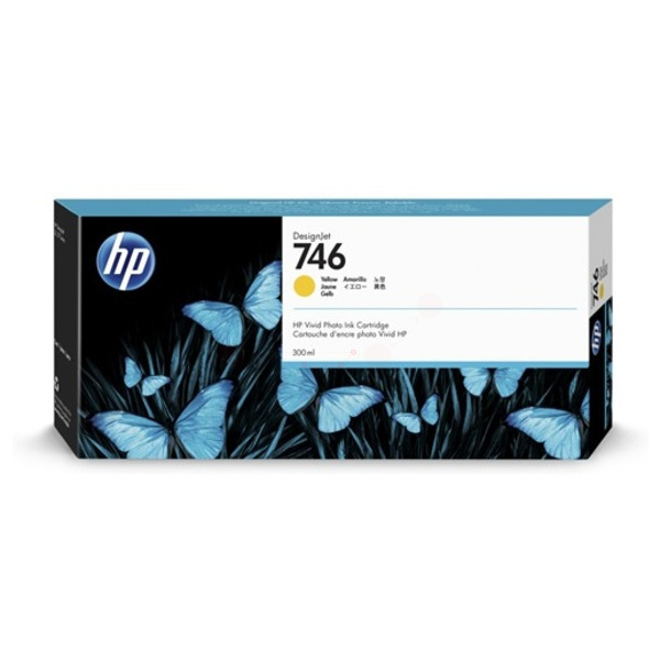 Original HP 746 / P2V79A Tinte gelb