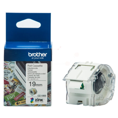 Original Brother CZ-1003 Farbetikettenrolle (19mm x 5m)