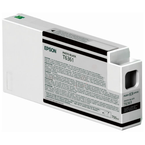Original Epson T6361 / C13T636100 Tinte photo schwarz