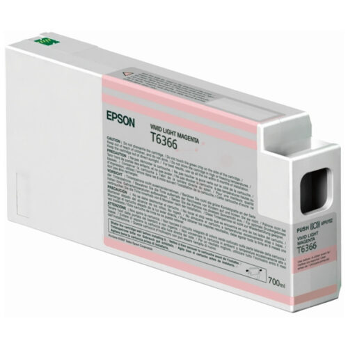 Original Epson T6366 / C13T636600 Tinte photo magenta