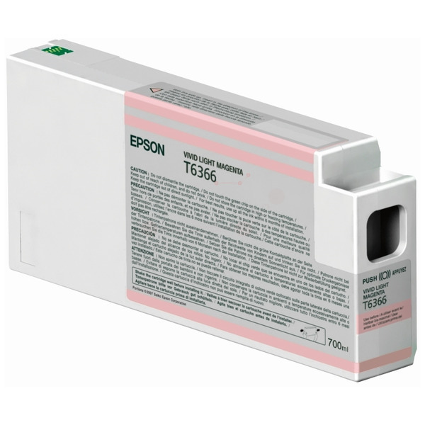 Original Epson T6366 / C13T636600 Tinte photo magenta