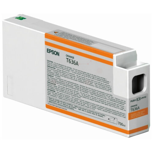 Original Epson T636A / C13T636A00 Tinte orange