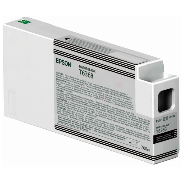 Original Epson T6368 / C13T636800 Tinte matt schwarz