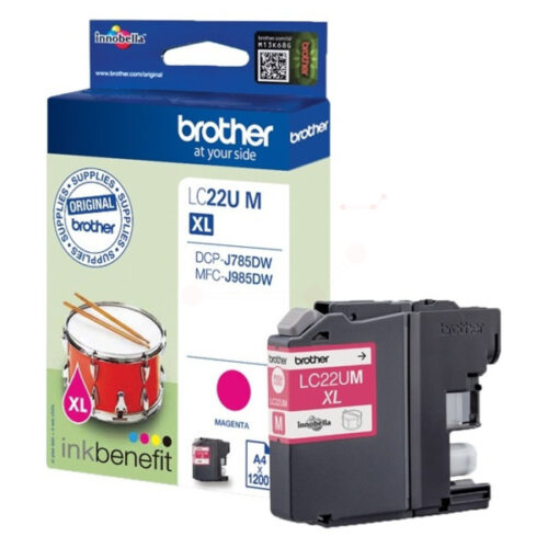 Original Brother LC-22UM / LC-22UMBP Tinte magenta