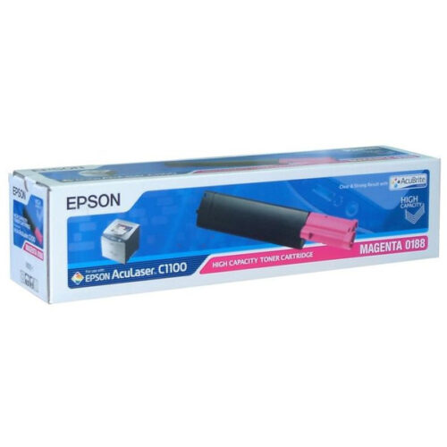 Original Epson 0188 / S050188 / C13S050188 Toner magenta