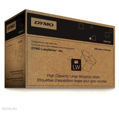 Original Dymo S0947420 Etiketten (102 x 59mm, 2 x 575 Stück)