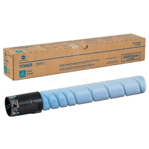 Original Konica Minolta TN-319 C / A11G450 / A11G430 Toner cyan