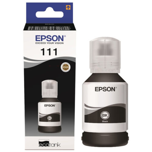 Original Epson 111 / T03M1 / C13T03M140 Tintenflasche schwarz