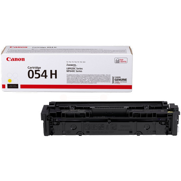 Original Canon 054H / 3025C002 Toner gelb