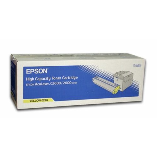 Original Epson 0226 / S050226 / C13S050226 Toner gelb