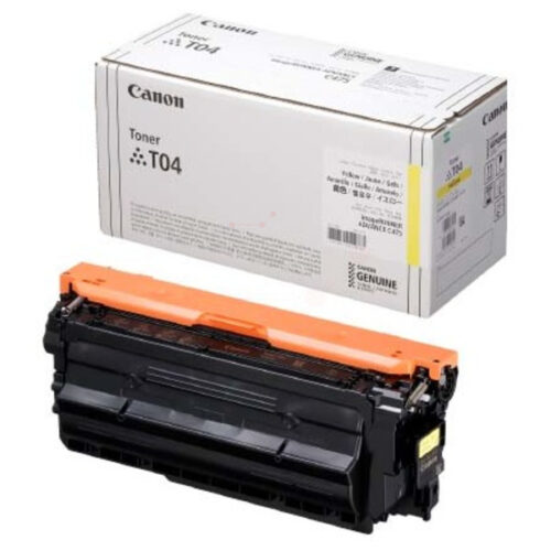 Original Canon T04 / 2977C001 Toner gelb