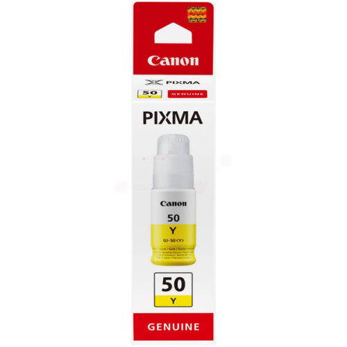Original Canon GI-50 Y / 3405C001 Tinte gelb