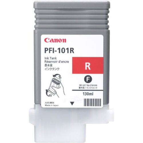 Original Canon PFI-101 R / 0889B001 Tinte rot