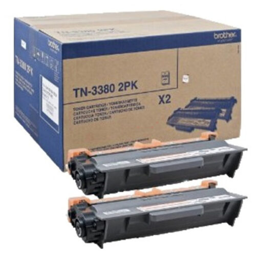 Original Brother TN-3380TWIN / TN-33802PK Toner Doppelpack schwarz (2 Stück)