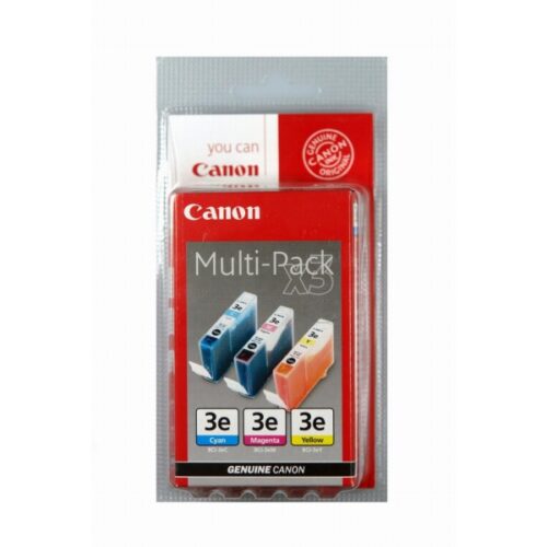 Original Canon BCI-3E / 4480A262 Tinte Multipack cyan, magenta, gelb (3 Stück)