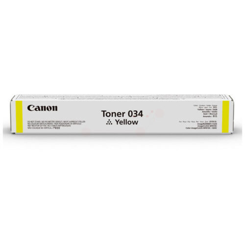 Original Canon 034 / 9451B001 Toner gelb