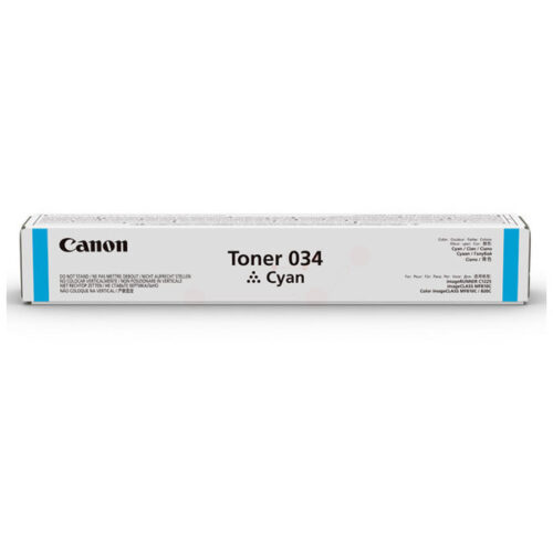 Original Canon 034 / 9453B001 Toner cyan
