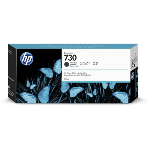 Original HP 730 / P2V71A Tinte matt schwarz