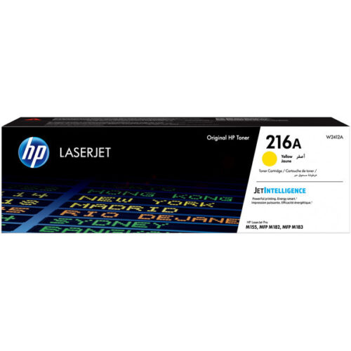 Original HP 216A / W2412A Toner gelb