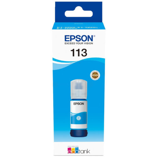 Original Epson 113 / T06B2 / C13T06B240 Tintenflasche cyan