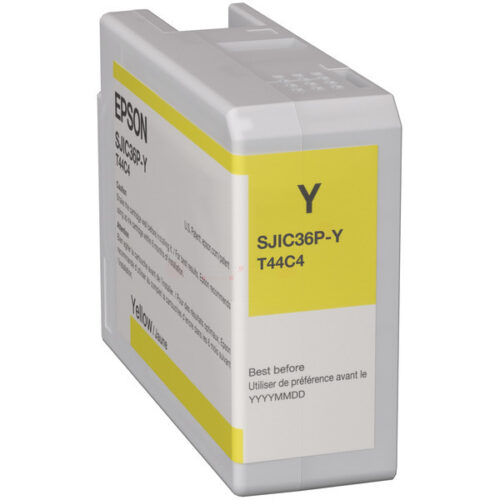 Original Epson SJIC-36-P-Y / C13T44C440 Tinte gelb