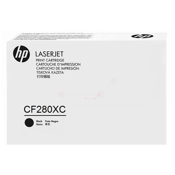 HP 80X / CF280XC / CF280JC Toner schwarz