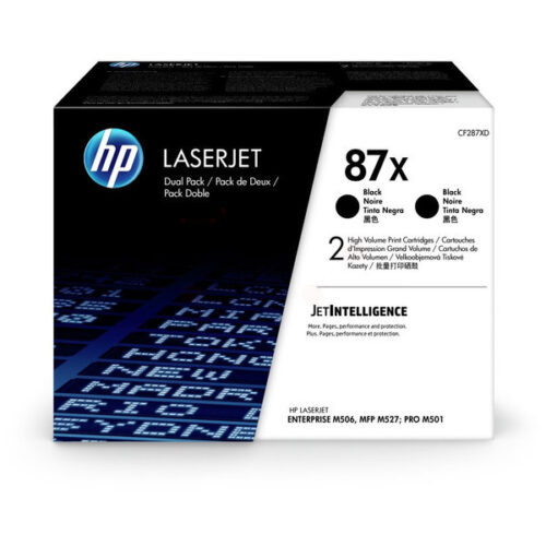 Original HP 87X / CF287XD Toner Doppelpack schwarz (2 Stück)