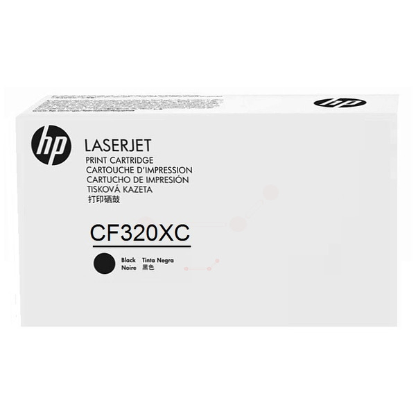 HP 653X / CF320XC Toner schwarz