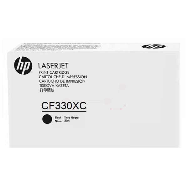 HP 654X / CF330XC Toner schwarz
