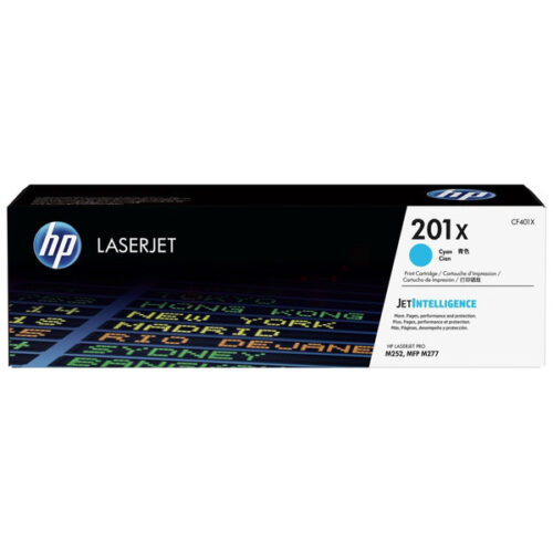 Original HP 201X / CF401X Toner cyan