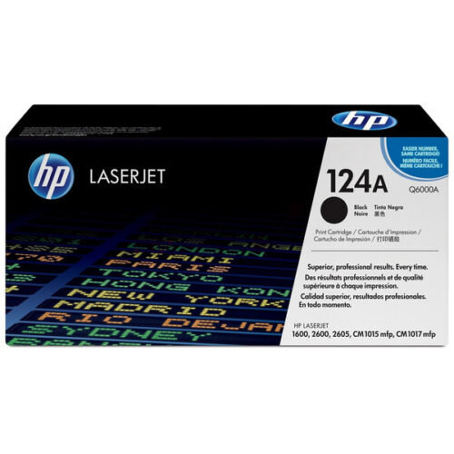Original HP 124A / Q6000A Toner schwarz