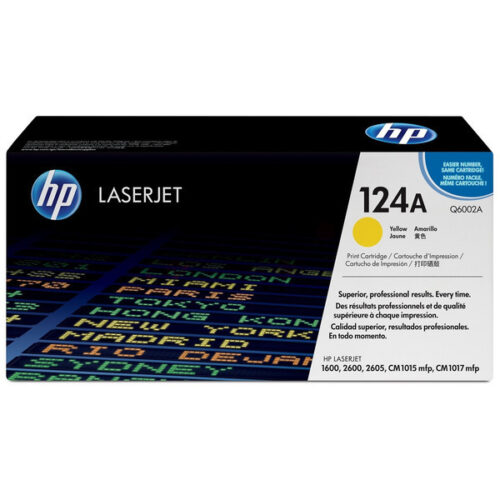 Original HP 124A / Q6002A Toner gelb