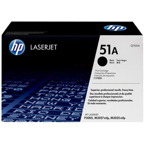 Original HP 51A / Q7551A Toner schwarz