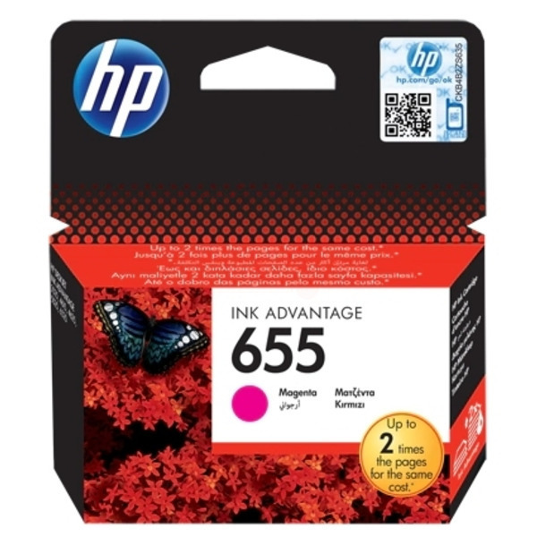 Original HP 655 / CZ111AE Tinte magenta