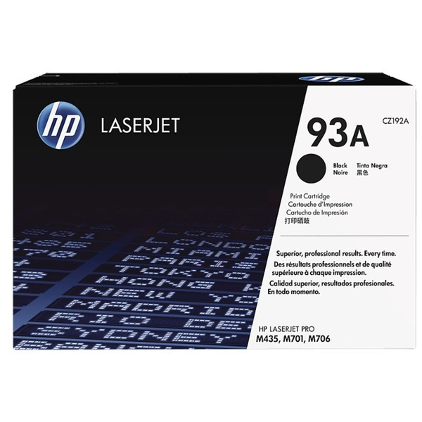 Original HP 93A / CZ192A Toner schwarz