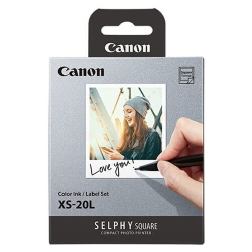 Original Canon XS-20L / 4119C002 Farbpatrone & Fotopapier color