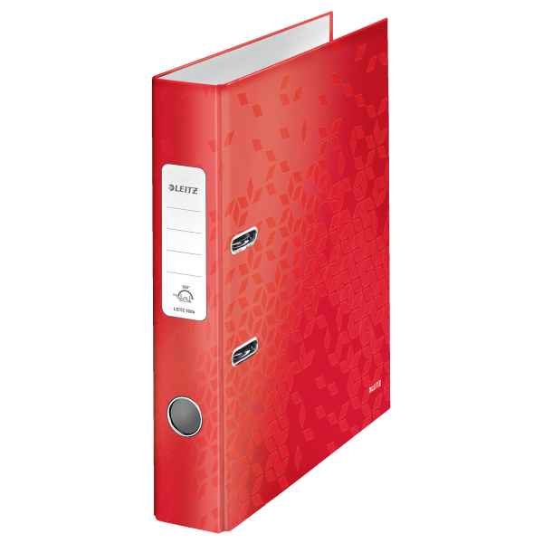 LEITZ Ordner rot Karton 5,0 cm DIN A4, 1 St.