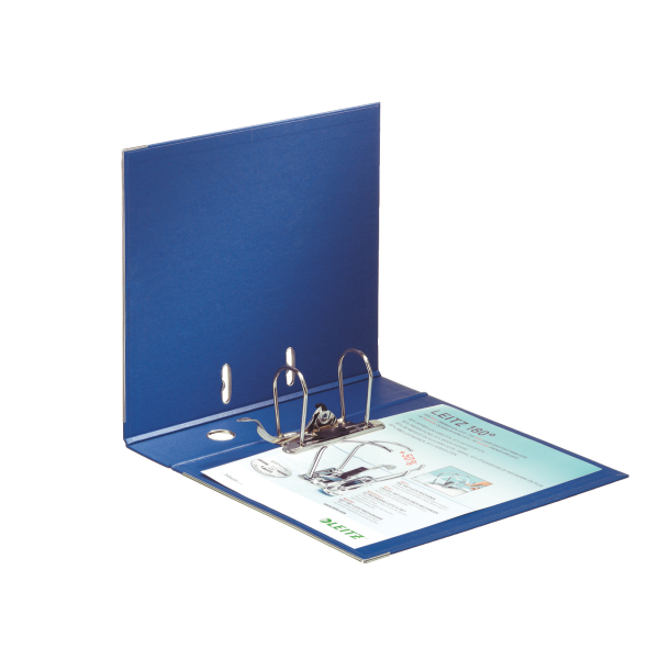 LEITZ 1007 Ordner blau Karton 8,0 cm DIN A4, 1 St.