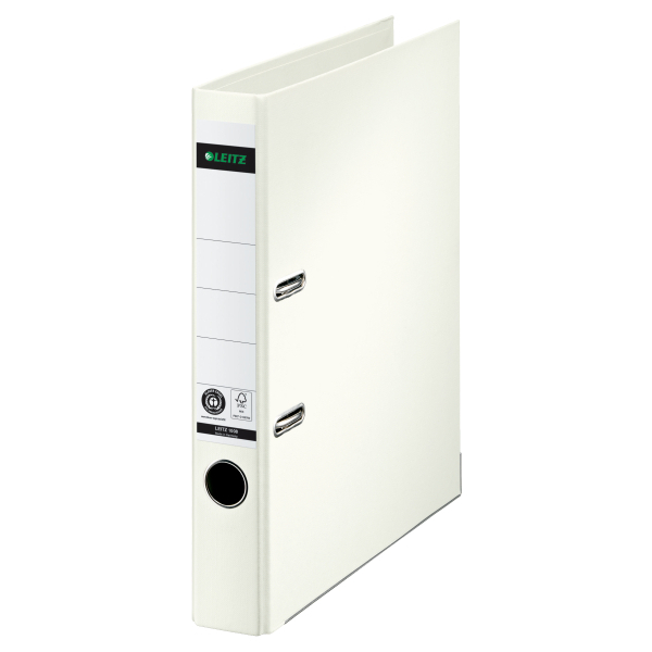 LEITZ 1008 Ordner signalweiß Karton 5,2 cm DIN A4, 1 St.