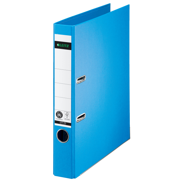 LEITZ 1008 Ordner hellblau Karton 5,2 cm DIN A4, 1 St.