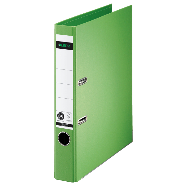 LEITZ 1008 Ordner hellgrün Karton 5,2 cm DIN A4, 1 St.