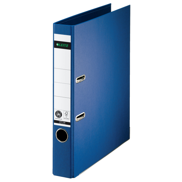 LEITZ 1008 Ordner blau Karton 5,2 cm DIN A4, 1 St.